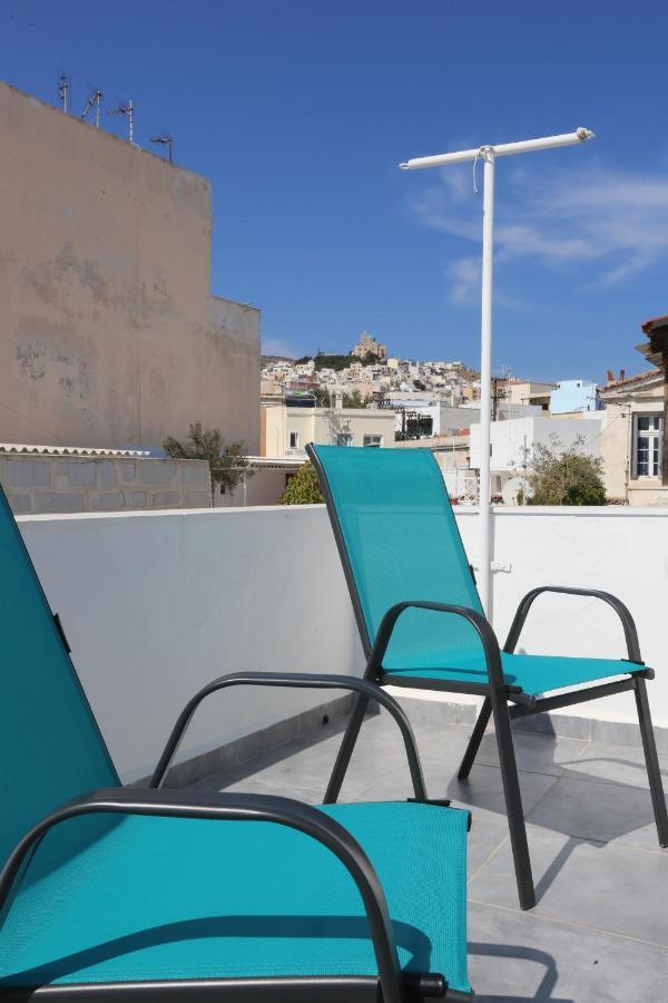 Welcome Home Syros Port Apartment Ermoupoli Dış mekan fotoğraf