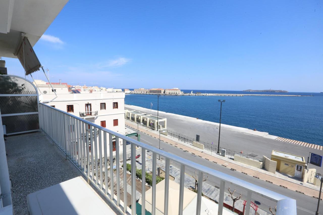 Welcome Home Syros Port Apartment Ermoupoli Dış mekan fotoğraf