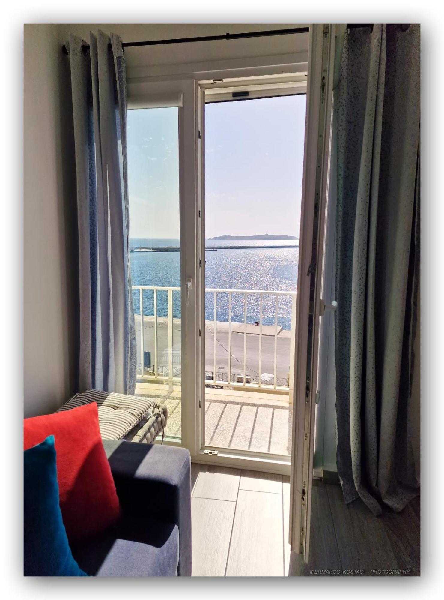Welcome Home Syros Port Apartment Ermoupoli Dış mekan fotoğraf